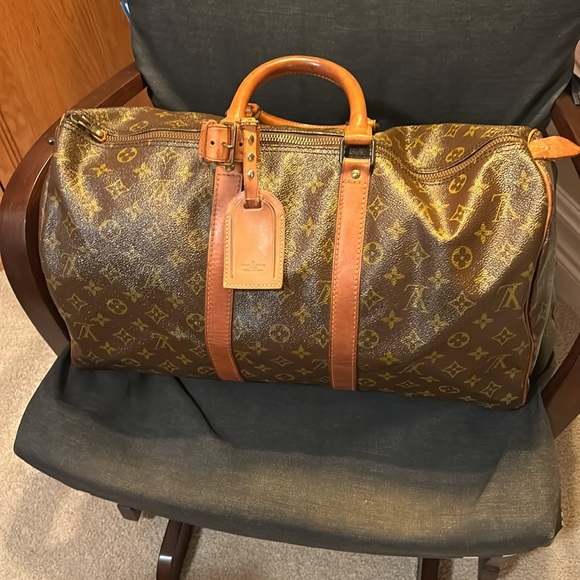 Louis Vuitton Bandouliere 45 Monogram Duffel / Carry On - Picture 1 of 16